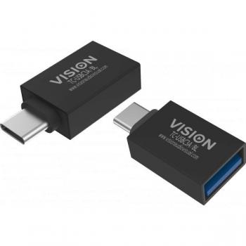 Adaptador USB-C a USB-A Vision | Conexión Rápida y Eficiente con Diseño Elegante