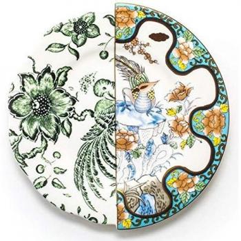 Plato de fruta de porcelana Ø 20 cm H.1,6 Hybrid-Zoe