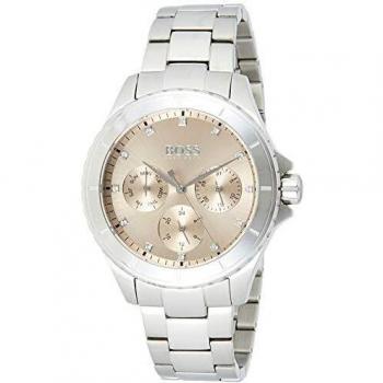 BOSS Watches Reloj Multiesfera para Mujer de Cuarzo con Correa en Acero Inoxidable 1502444