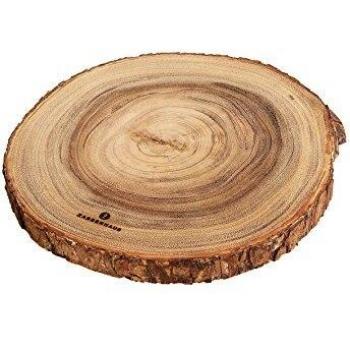 Plato Servidor Redondo de Acacia 32 cm, Zassenhaus