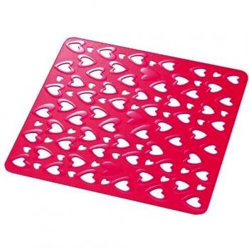 Gedy - Antideslizante Ducha Cm.55X55 G-Cuore Fucsia