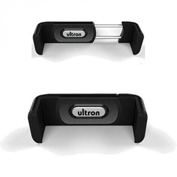 Soporte Universal para Smartphone en Auto Ultron, Ajustable de 3.4 a 6 pulgadas, Color Negro
