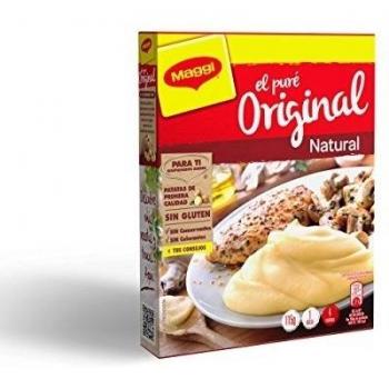 Maggi Puré de patatas Comida preparada deshidratada - Paquete de 16 x 7.19 gr - Total: 115 gr