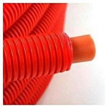 Tubo Preencubierto PER 20x25 mm, 50 m Rojo