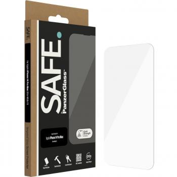 Protector de Pantalla PanzerGlass SAFE Ultra-Wide Fit para iPhone 14 Pro Max - Resistente a Rayones y Golpes, Compatible con Fundas