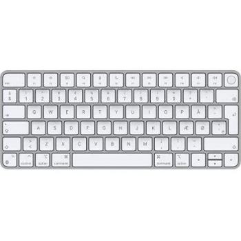 Teclado Bluetooth Apple Magic QWERTY Danés Blanco con Identificación de Toque
