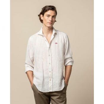 Camisa Sand Linen Scotta 1985