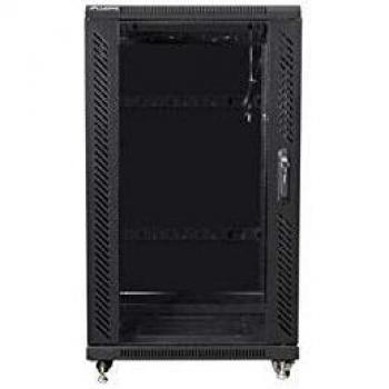 Armario Rack LANBERG 22U 600X600 AUTOENSAMBLADO hasta 60KG Negro
