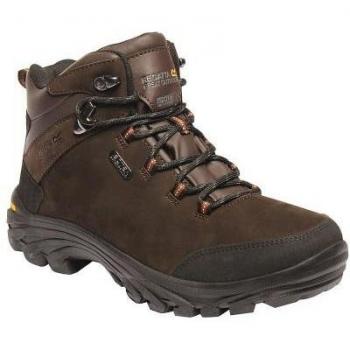 Regatta - Botas de Senderismo/Botas de Montaña de Cuero Burrell con Cordones para Hombre