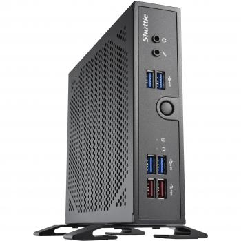 Shuttle DS50U7 PC/estación de trabajo barebone 1,3 l tamaño PC Negro i7-1355U XPC slim DS50U7