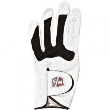 Wilson Staff Conform - Guantes de golf para hombre, tamaño S, color blanco