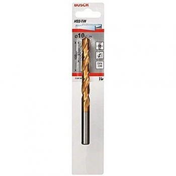 Bosch 2 608 596 751 - Brocas para metal HSS-TiN, DIN 338