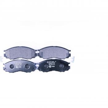 Juego de pastillas de freno HELLA 8DB 355 017-271 para Mitsubishi Delica L L200 L400 con aviso acústico de desgaste, cuatro pastillas por set