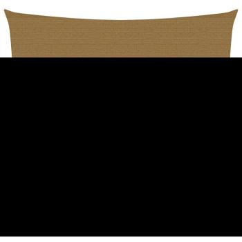 Toldo de vela gris taupe HDPE 160 g/m² 4,5x4,5 m