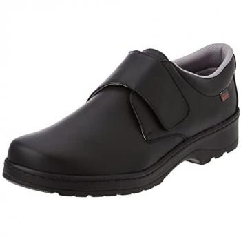 Zapatos de Flamenco y Danza para Niña o Mujer, Color Negro, Varias Tallas - Zapato de Sanidad Transpirable Dian Milan-SCL Liso 37 Certificado CE EN ISO 20347
