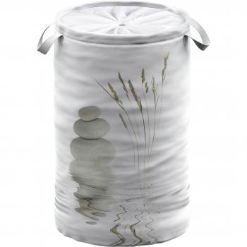Cesto de Ropa Plegable Sanilo Balance 60 Litros con Protección Visual y Asas en Colores Vibrantes