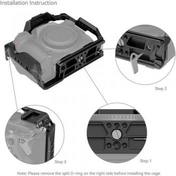 SmallRig 3940 Full Camera Cage for Nikon Z8 - Versatile Video Accessory in Gray