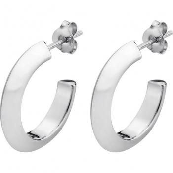 Pendientes De Aro Time Road WS01611/20 Plata, Mujer