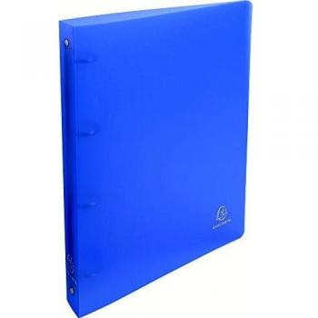 Exacompta 51266E Cartelle ad Anelli, 32x26 cm, Blu