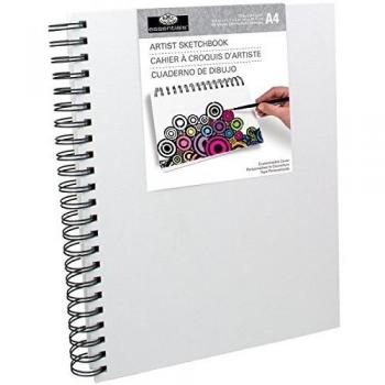 Bloc de dibujo Royal & Langnickel Blanco A4