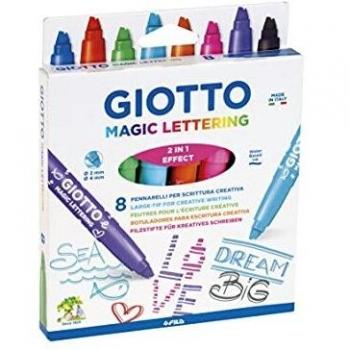 Giotto Magic Lettering. Est. 8 Uds.