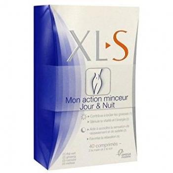 OMEGA PHARMA - XLS Mon Action Minceur Jour & Nuit 40 Comprimés - 4D12E99E152C9