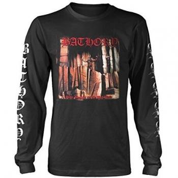 BATHORY Under The Sign Men Long-Sleeve Shirt Black L, 100% Cotton, Regular
