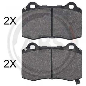 Juego de pastillas de freno A.B.S. 35052 para TESLA, CHEVROLET y HYUNDAI