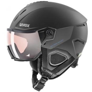 Casco de Esquí Uvex Instinct Visor Photocromático con visor integrado, tecnología Variomatic para ajuste automático de la tintura del visor según las condiciones de luz, sistema de ventilación activo, diseño aerodinámico y