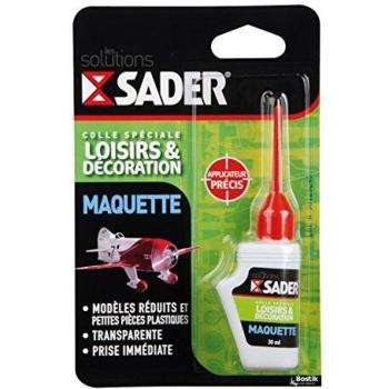 Pegamento Especial para Maquetas Sader 30 ml - Adhesión Inmediata