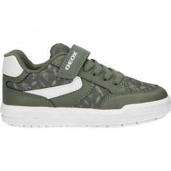 Deportivas Geox J454AA 0AW54 J Arzach C3328 Sage-Off White para Niña y Niño