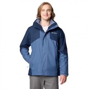 Chaqueta Intercambiable Columbia Bugaboo III Fleece para Hombre, color azul, tamaño XL