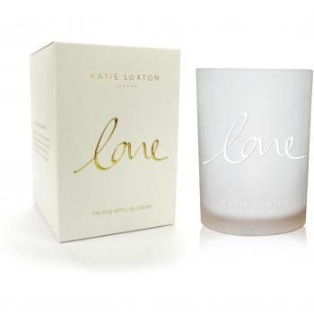 Love - higo y Apple Blossom vela