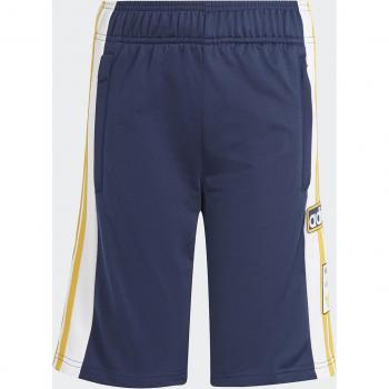 Pantalón corto de niños Adibreak adidas, unisex, color azul, talla 147-152 cm