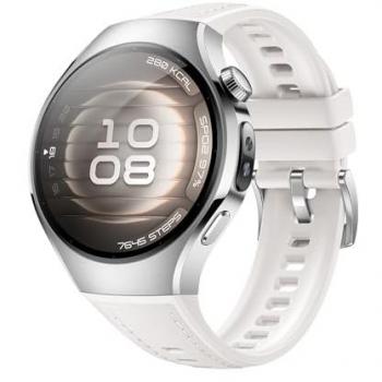 Huawei Watch 5 Smartwatch 42mm AMOLED 1.38 GPS eSIM Bluetooth Acero Inoxidable Blanco