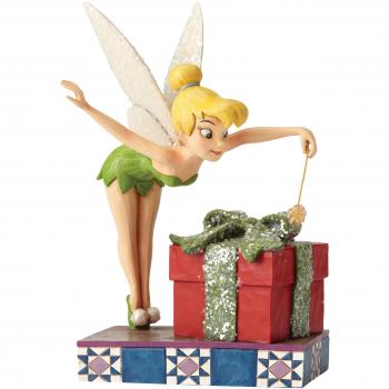 Disney Figura de Campanilla con Regalo, Traditions