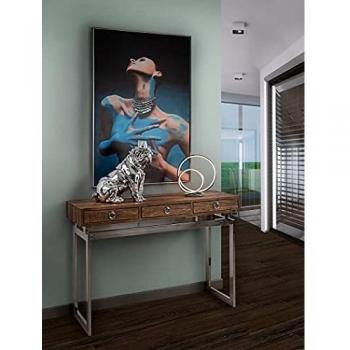 Figura decorativa BULL DOG cromo mediano, Schuller