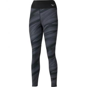 Mizuno Mallas 7/8 Impresas para Mujer - Negro, Talla XS