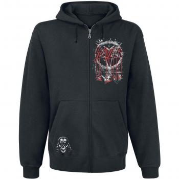 Slayer Drippin Eagle Capucha con Cremallera Negro L