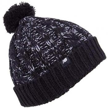 New Balance Gorro con Pompón Invierno Negro - Talla única