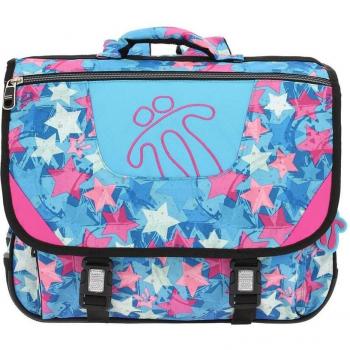 Mochila Escolar Totto Modelo Tijeras-6LV de Color Azul