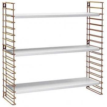 Tomado Estantería Modular Cobre-Blanco, 70x21x68