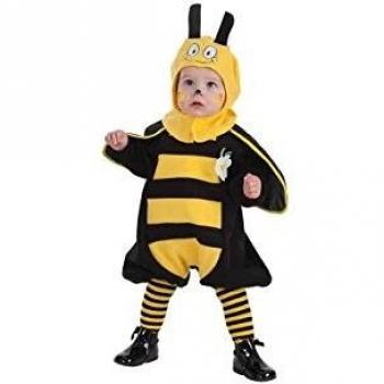 Creaciones Llopis- Disfraz Bebe Abeja Loca, Multicolor (2906