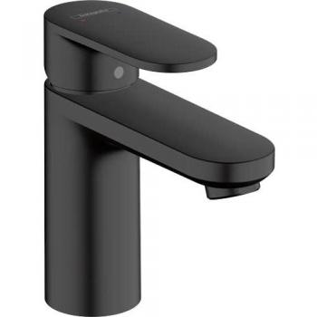 Grifo monomando para lavabo Vernis Blend de Hansgrohe, sin vaciador automático, color negro