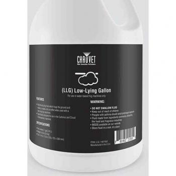 CHAUVET DJ LLG Low-Lying Fog Fluid, 1 Gallon - Water-based formula for low-lying fog effects