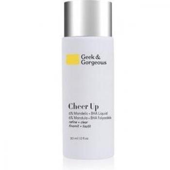 Geek & Gorgeous Cheer Up - Medium Exfoliant for Combination and Acne Skin with AHA and BHA acids 30ml