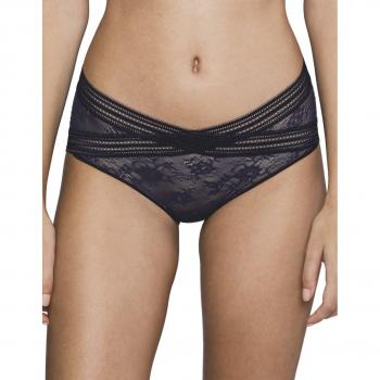 Maison Lejaby 16464-393 Women's Miss Lejaby Horizon Blue Lace Knickers Panty Full Brief Large