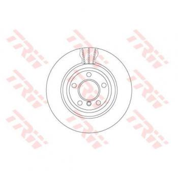 TRW Brake Disc Single Vented