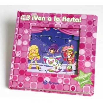 ¡Ven a la fiesta! Libro puzle de Tarta de Fresa