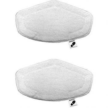 Kit de 2 paños de microfibra para cepillo Vaporforce Polti PAEU0332